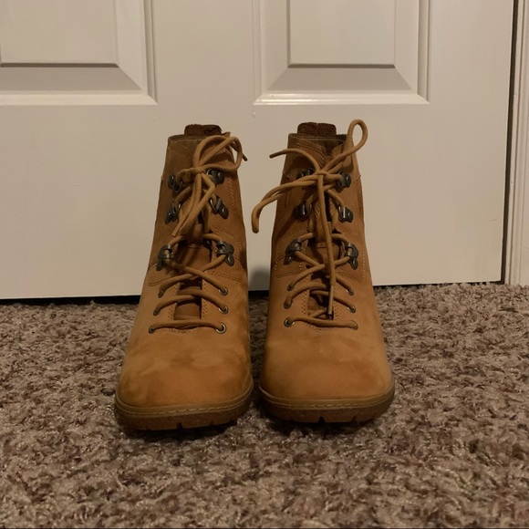 Timberland Shoes - Timberland Chunky Heel Boots